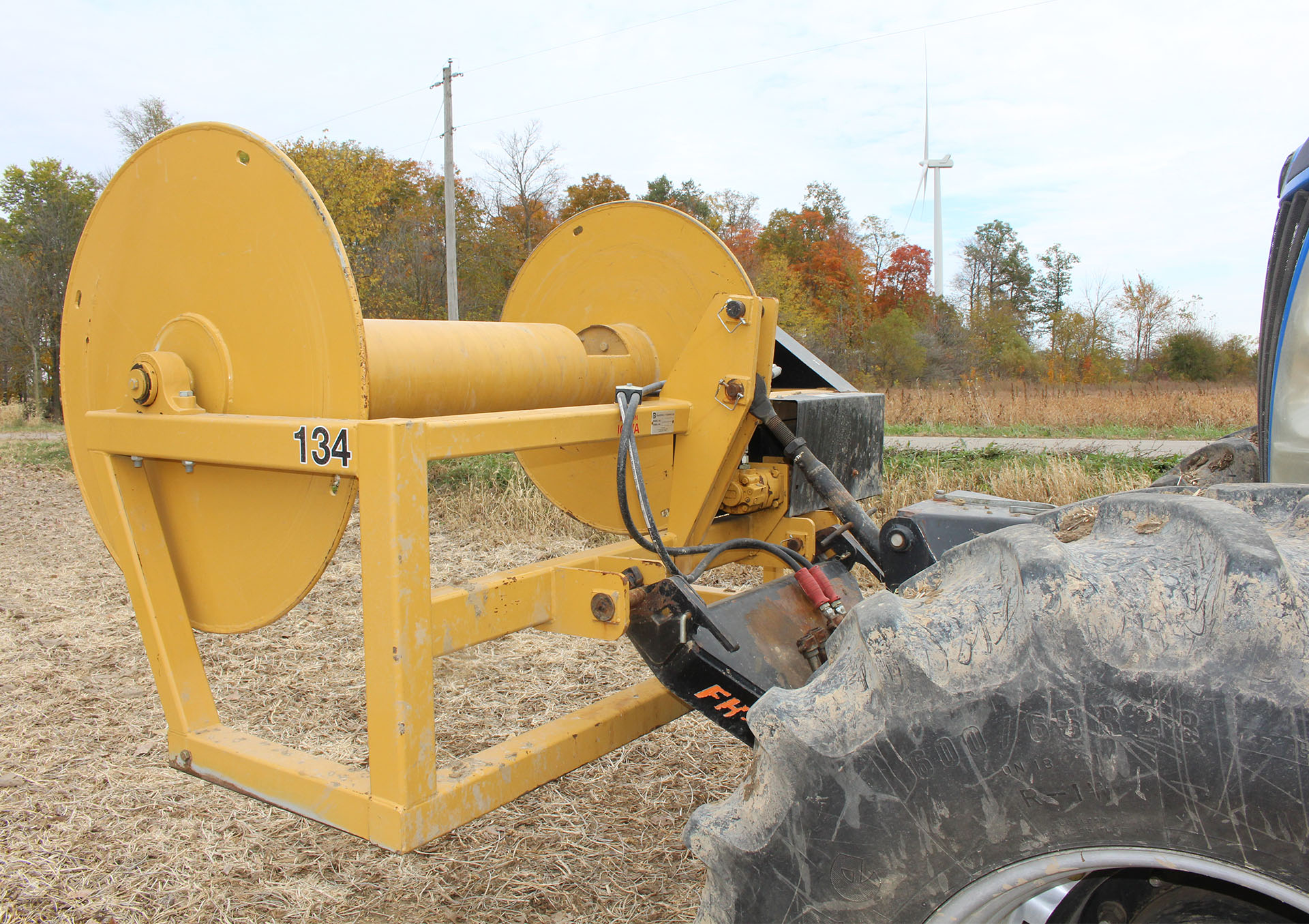 3-Point - 6” & 10” Hose Reel - Bazooka Farmstar