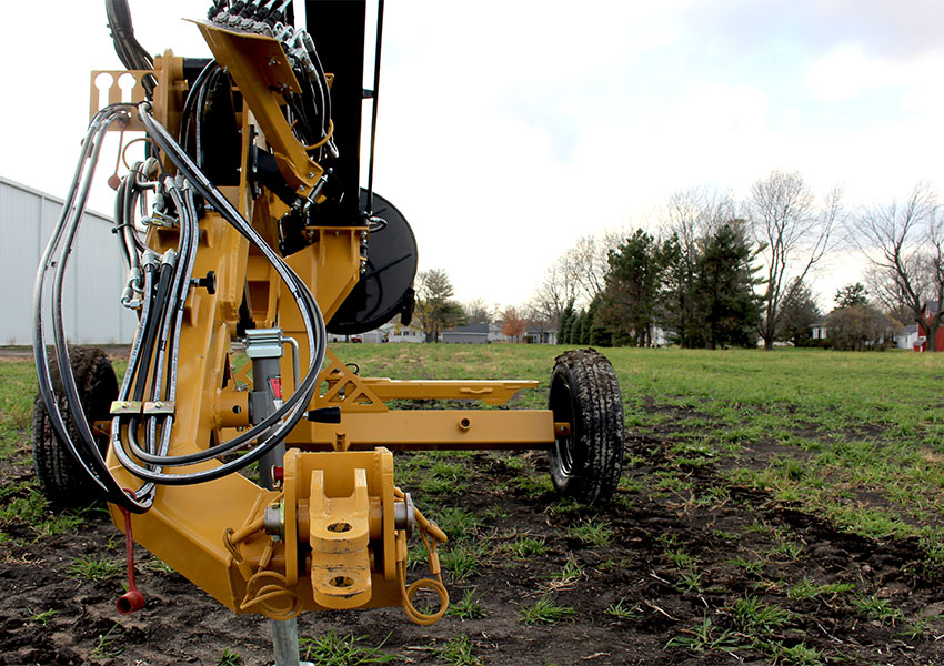 Trailer Riptide Single PTO Shaft Feature