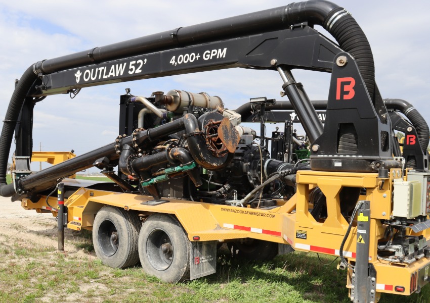 Used Manure Force-feed pump