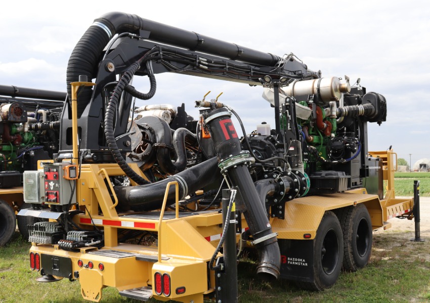 used manure trailer pump
